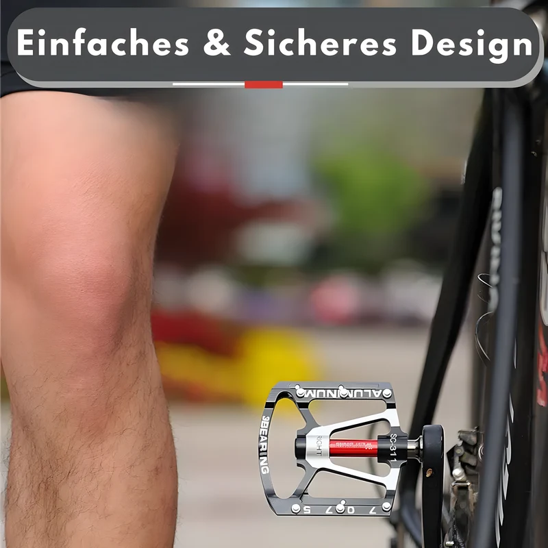 Ultraleichte Fahrradpedale für mehr Komfort & Grip