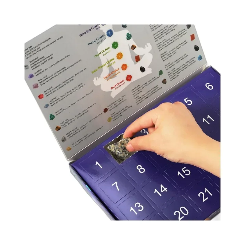 Magischer Edelstein Adventskalender – 24 einzigartige Schätze