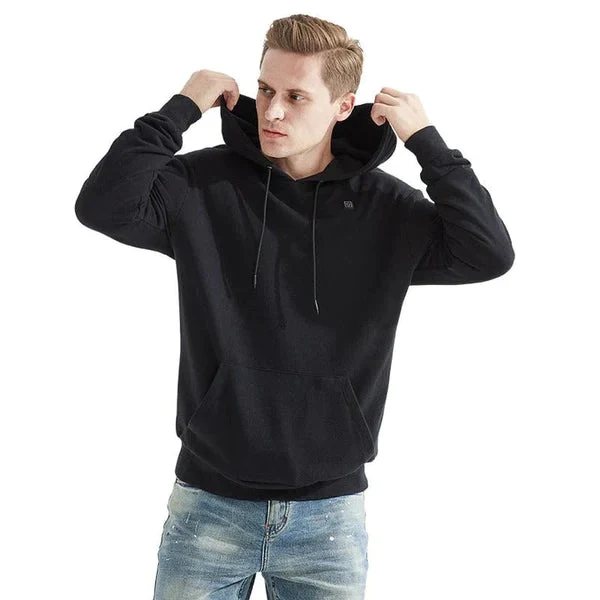Unisex Beheizter Hoodie – 3 Wärmestufen, Wasserabweisend & Waschbar