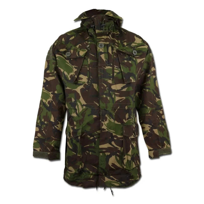 Britische Kommandojacke Smock winddicht gebraucht