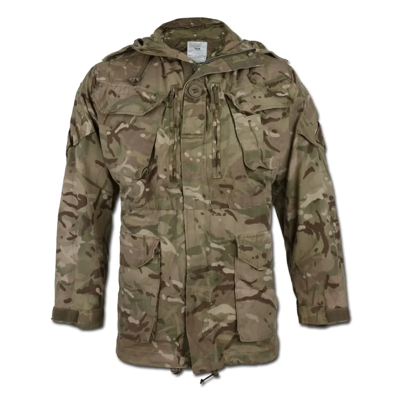 Britische Kommandojacke Smock winddicht gebraucht