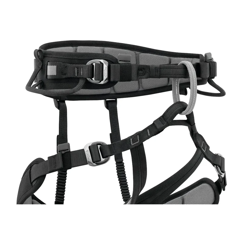 Klettergurt Falcon Mountain schwarz grau