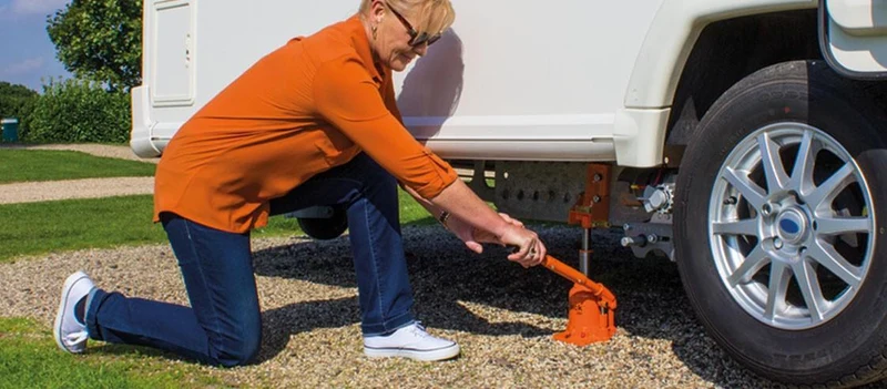 Kojack Single Axle Caravan Jack