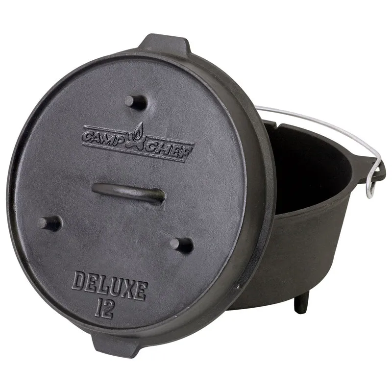 Camp Chef Dutch Oven Deluxe, 12"