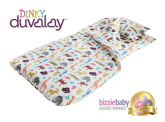 Dinky Duvalay Duvet and Memory Foam Topper for Kids 4.5 Tog