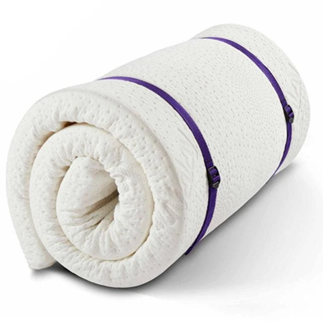 Duvalay Comfort Travel Topper Silver Memory Foam Mattress 5cm x 66cm