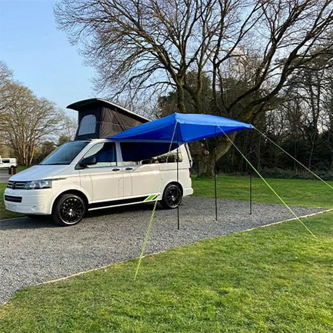 Maypole Caravan & Campervan Sun Canopy - Blue