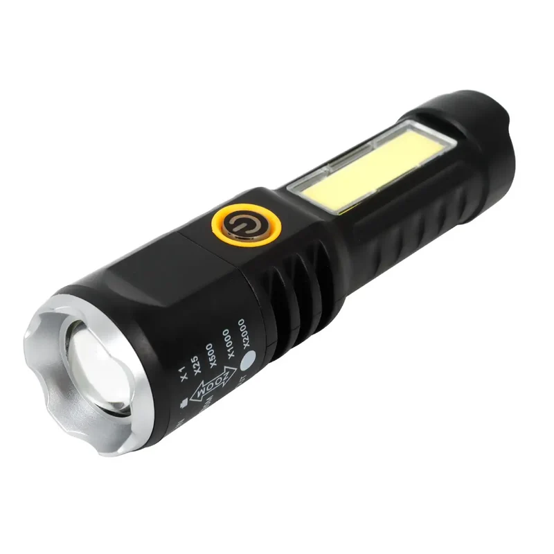 Streetwize Rechargeable Camping Torch with COB Lantern