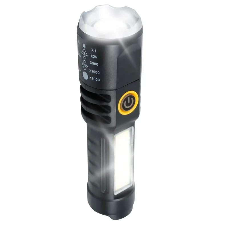 Streetwize Rechargeable Camping Torch with COB Lantern