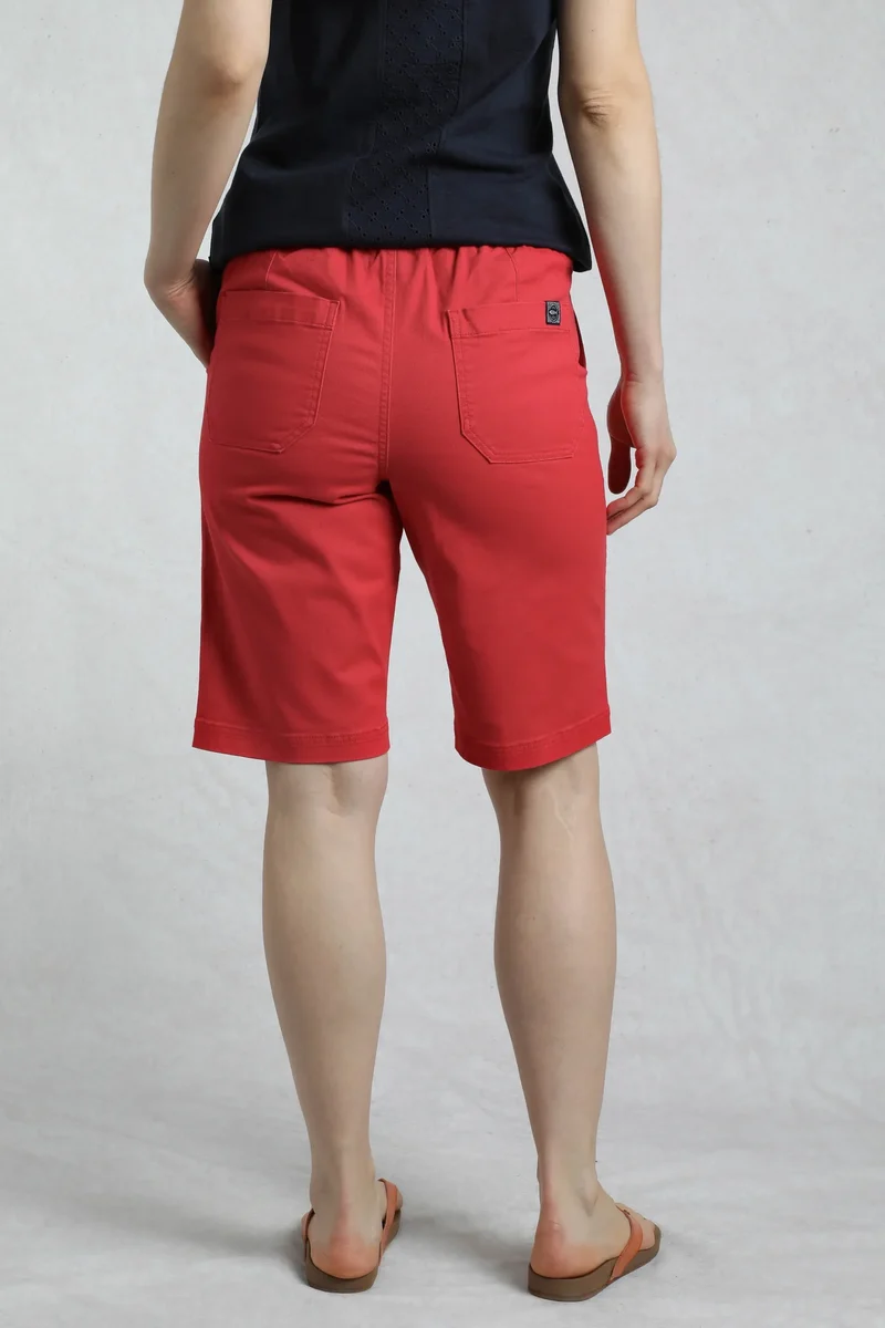 Weird Fish Women's Kinnie Shorts - Crimson