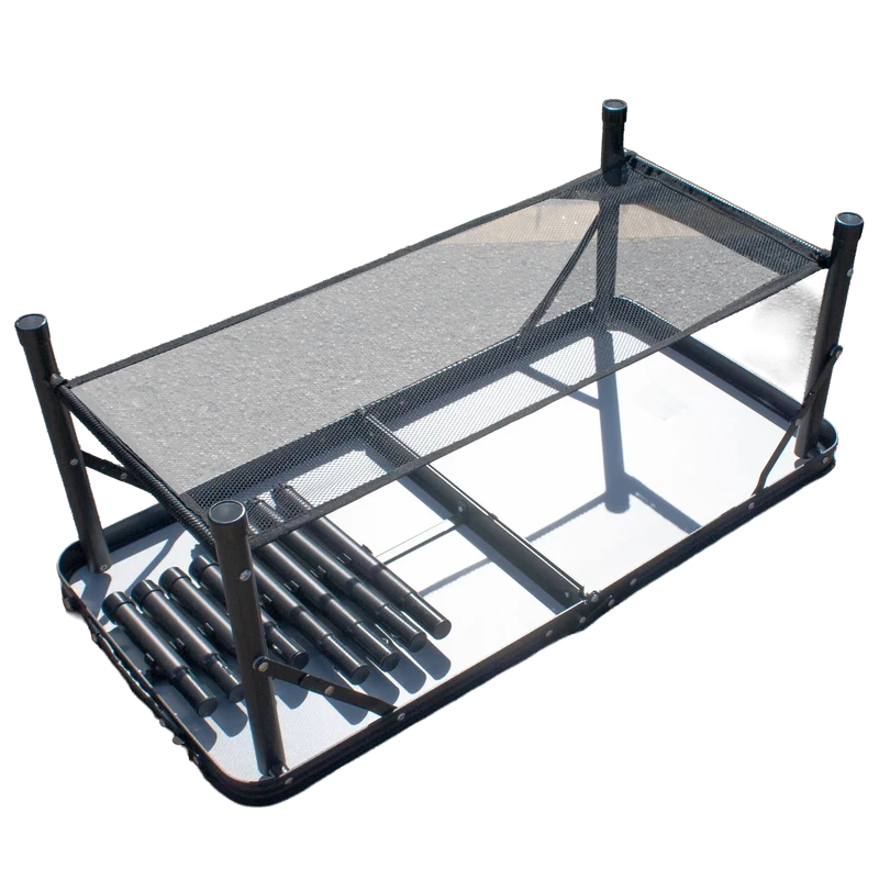 Quest Speedfit Cleeve Folding Camping Table - Onyx