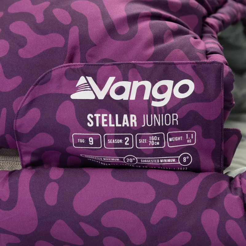 Vango Stellar Junior Sleeping Bag - Byzantium