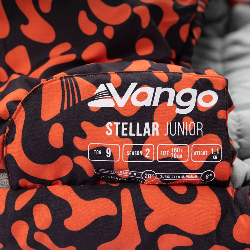 Vango Stellar Junior Sleeping Bag - Dragons Fire