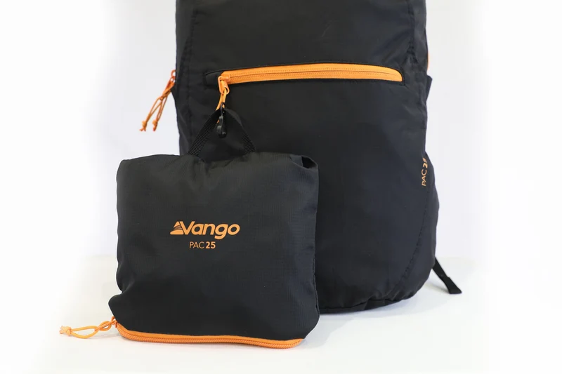 Vango Pac 25 Lightweight Rucksack - Black