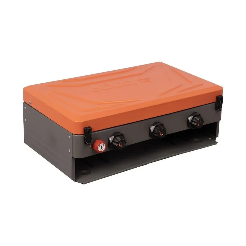 Vango Magma Camping Gas Cooker - Double Burner With Grill