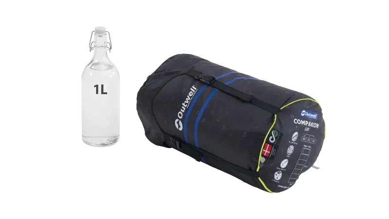 Outwell Companion Lux Sleeping Bag - Black