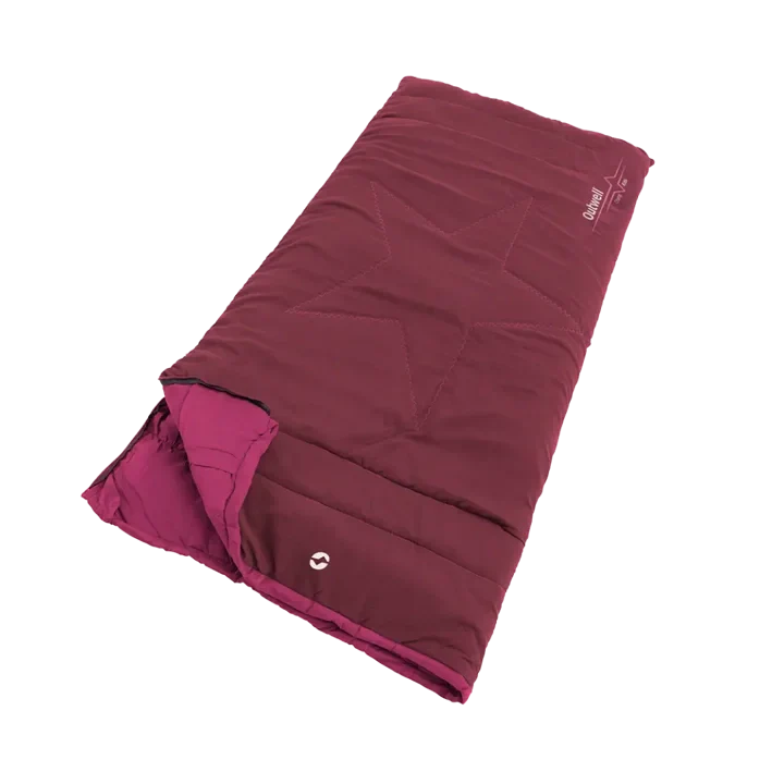 Outwell Champ Kids Sleeping Bag - Deep Red