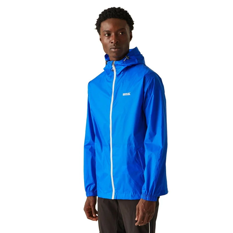 Regatta Men's Pack-It III Waterproof Jacket - Oxford Blue