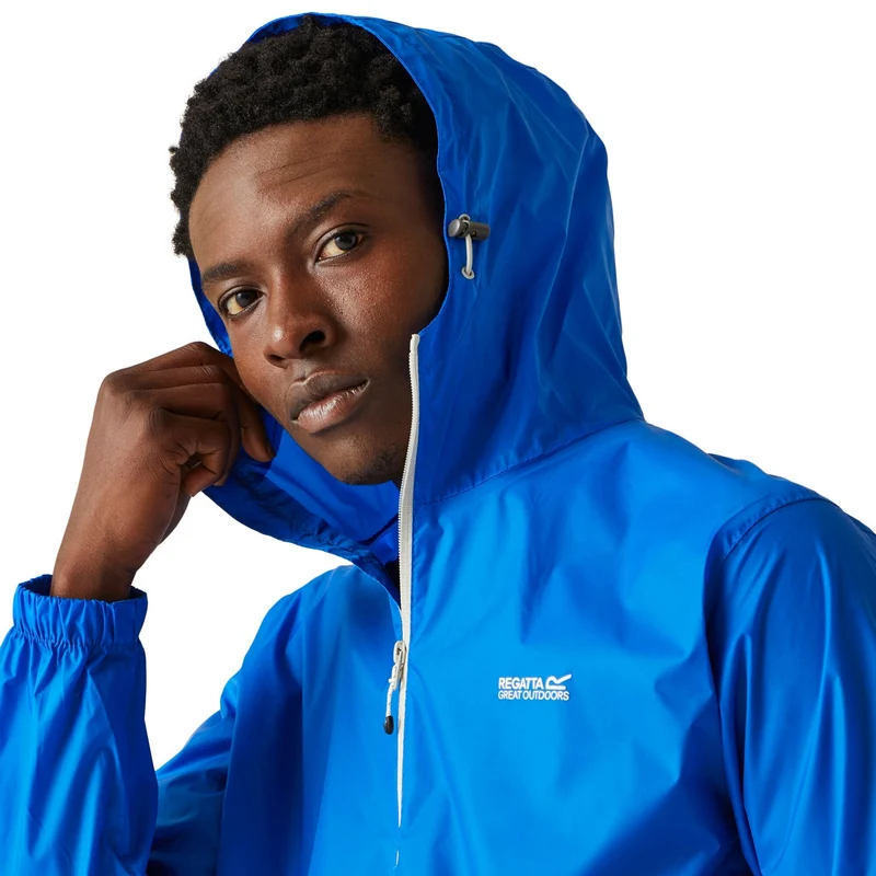 Regatta Men's Pack-It III Waterproof Jacket - Oxford Blue