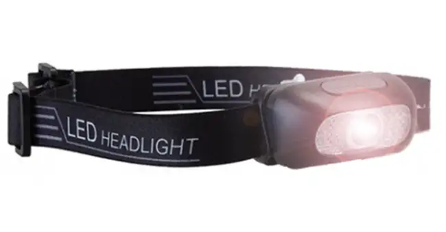 Summit 3 Watt Rechargeable Head Torch with Red Night Vision