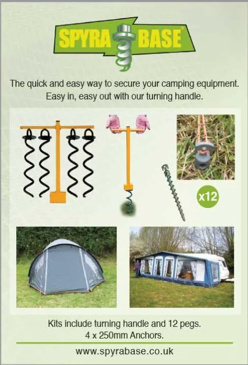 Spyra Base Camping Kit - Anchors & Pegs