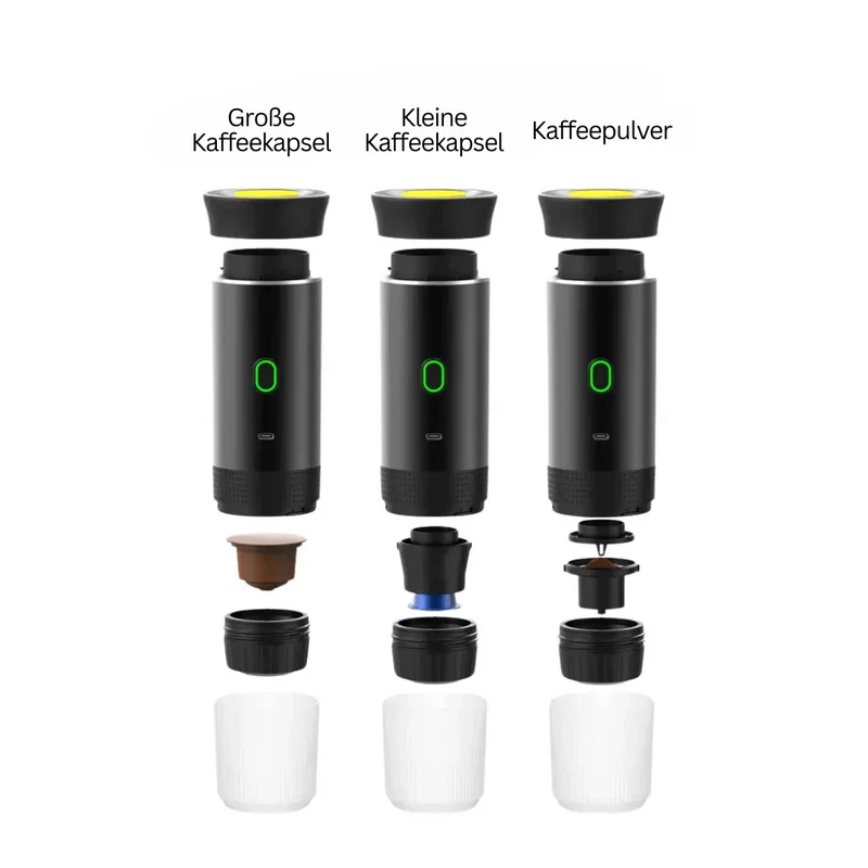 Tragbare Espresso Maschine - für Unterwegs