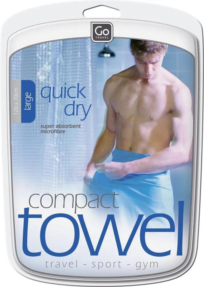 Ultra compact travel towel - Large