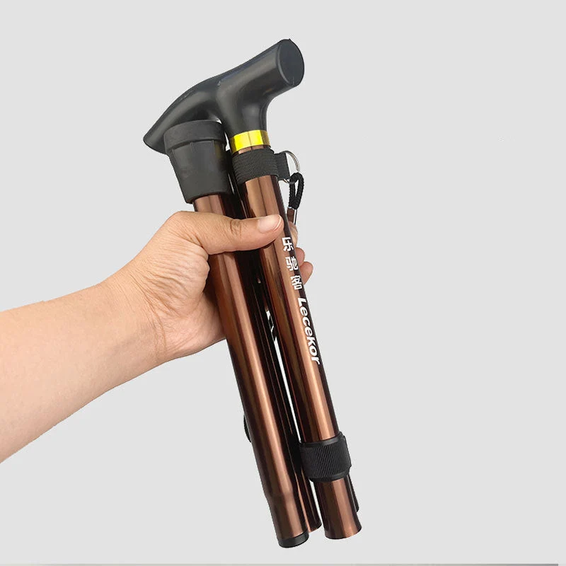 Klapbarer Gehstock- Kompakt & Stabil | Ergonomischer Griff
