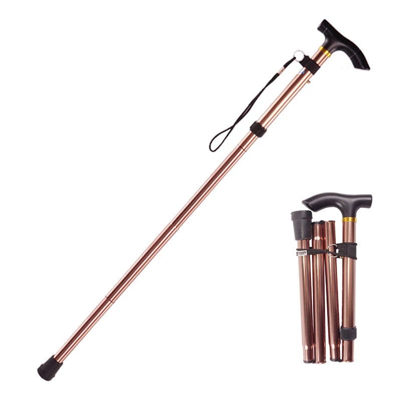 Klapbarer Gehstock- Kompakt & Stabil | Ergonomischer Griff