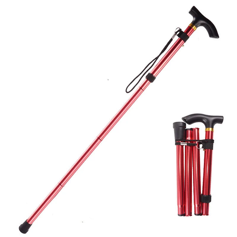 Klapbarer Gehstock- Kompakt & Stabil | Ergonomischer Griff