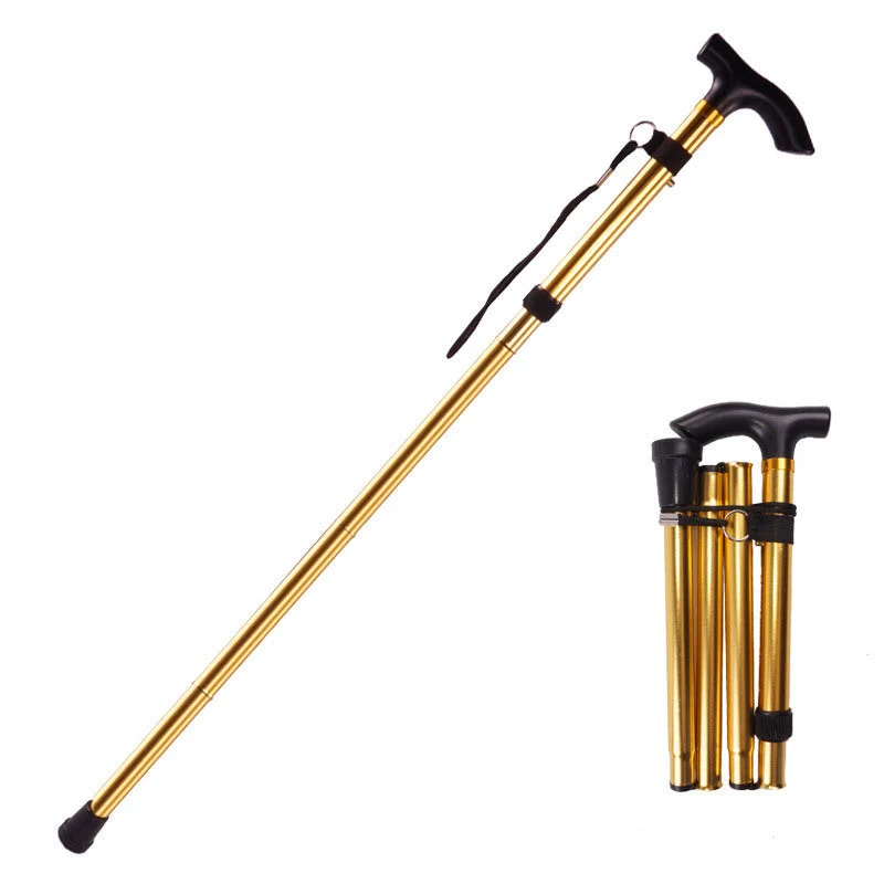 Klapbarer Gehstock- Kompakt & Stabil | Ergonomischer Griff
