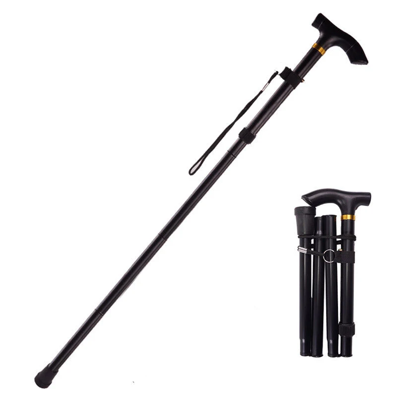 Klapbarer Gehstock- Kompakt & Stabil | Ergonomischer Griff