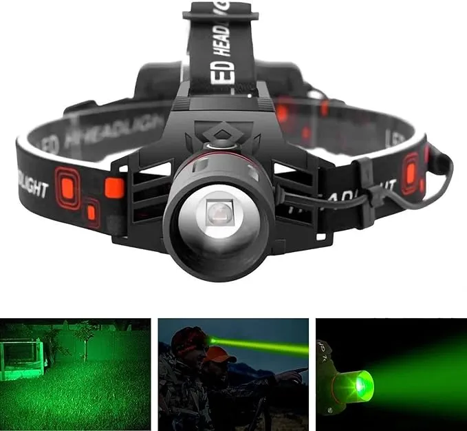 Wiederaufladbare LED Stirnlampe – Flexibel & Komfortabel