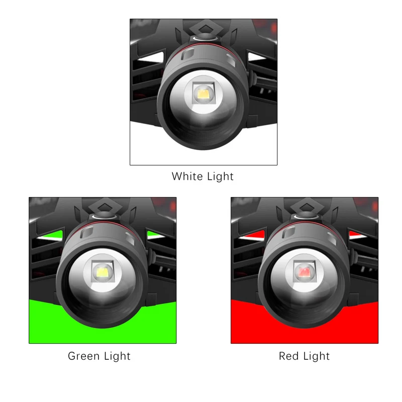 Wiederaufladbare LED Stirnlampe – Flexibel & Komfortabel
