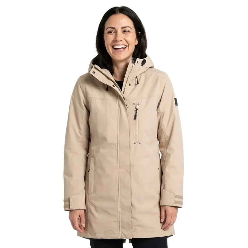 Skogstad Women's Spring Summer Technical Jacket - Sand