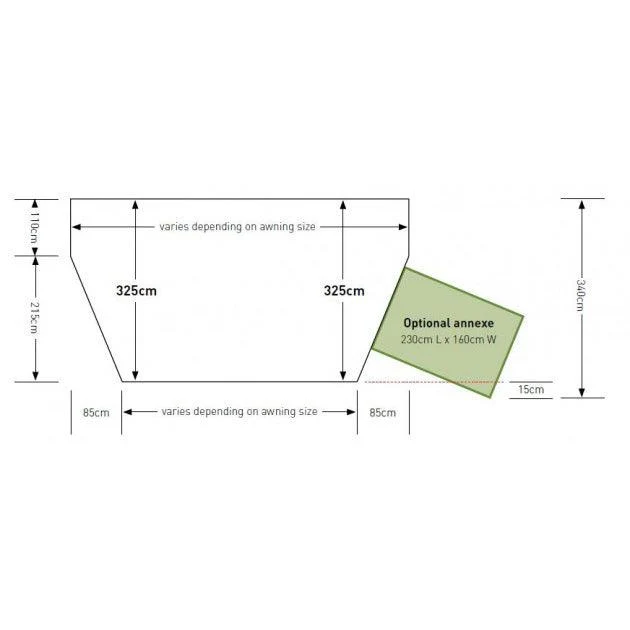 Sunncamp Icon Air Caravan Awning