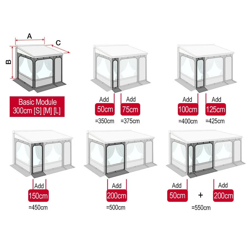 Fiamma F45s / F45L / F70 Privacy Room