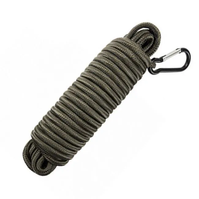 Summit Utility Rope with Carabiner - Green