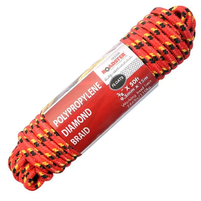 Roadster Polypropylene Camping Rope - 9.5 mm x 15 metres