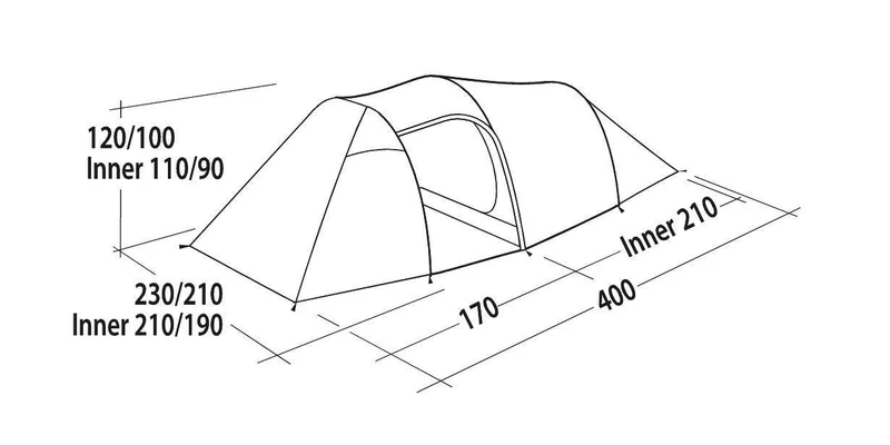 Easy Camp Magnetar 400 4-Berth Tent