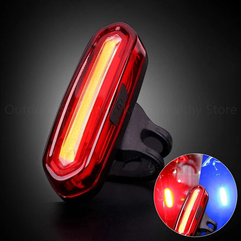 LED Fahrradlicht USB Aufladbar - 360° Drehbar, Wetterfest