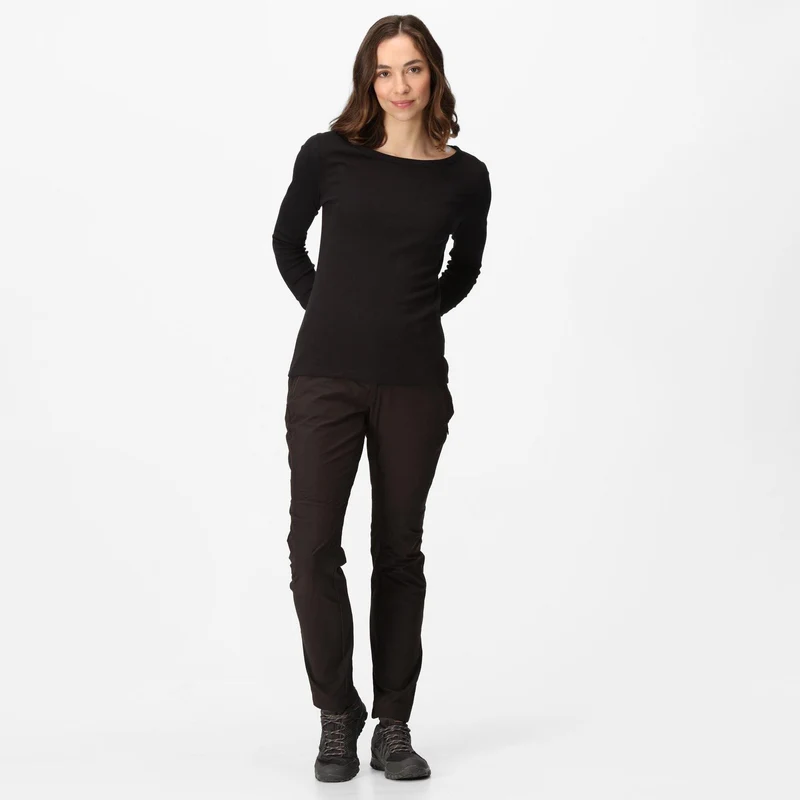 Regatta Women's Highton Stretch Walking Trousers - Black