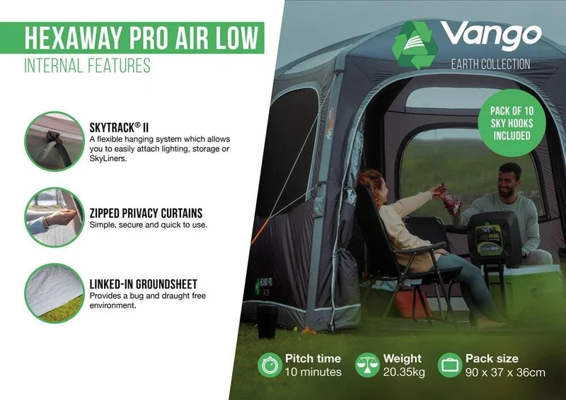 Vango Hexaway Pro Air Driveaway Awning 2025