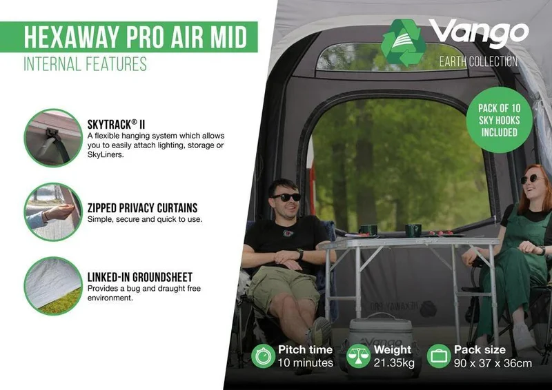 Vango Hexaway Pro Air Driveaway Awning 2025