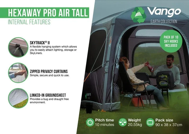 Vango Hexaway Pro Air Driveaway Awning 2025