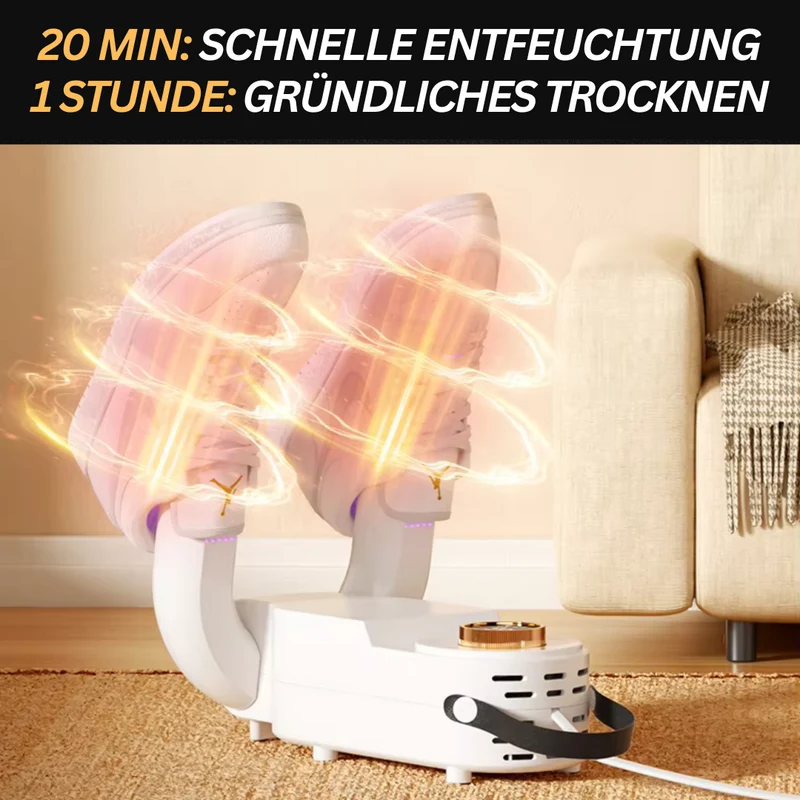 Elektrischer Schuhtrockner - Schnell & Antibakteriell