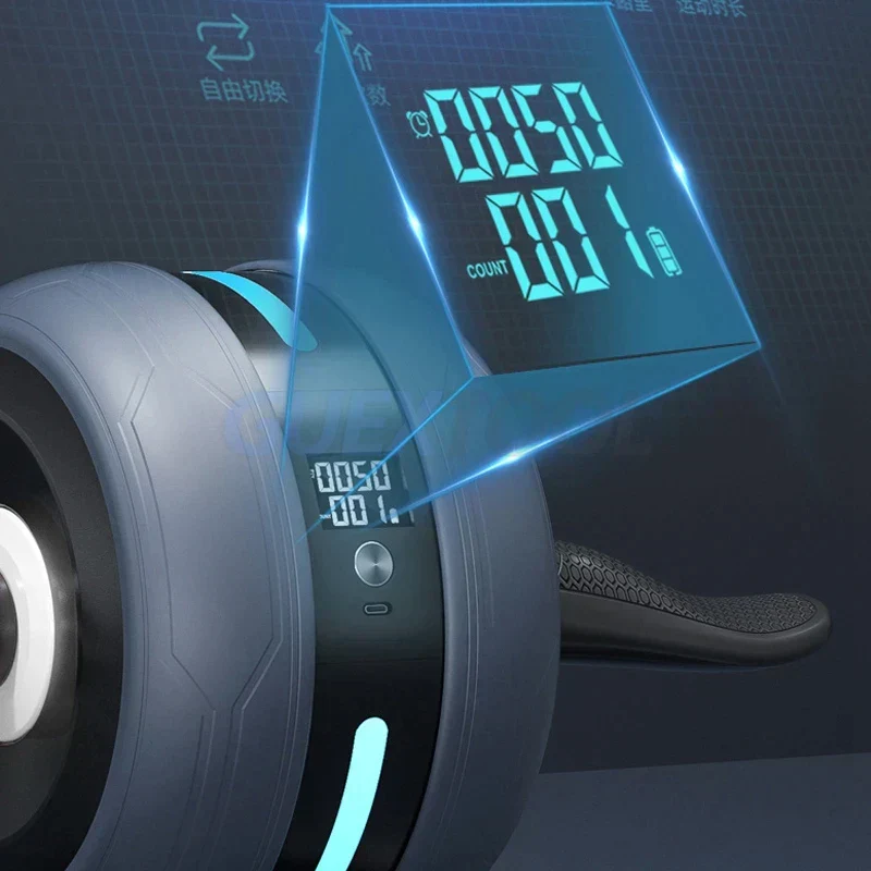 CorePro Bauchmuskelrad - Ab Roller mit Rückfederung & Zähler