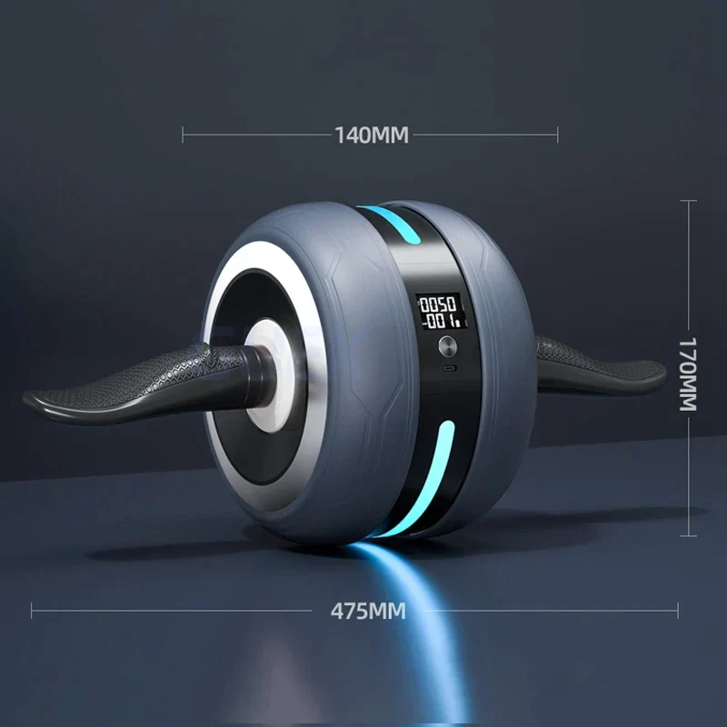 CorePro Bauchmuskelrad - Ab Roller mit Rückfederung & Zähler