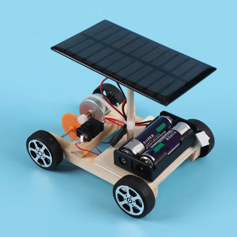 Rennwagen-Konstruktionsset - Solar & Batterie-Modi