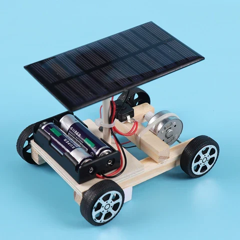 Rennwagen-Konstruktionsset - Solar & Batterie-Modi